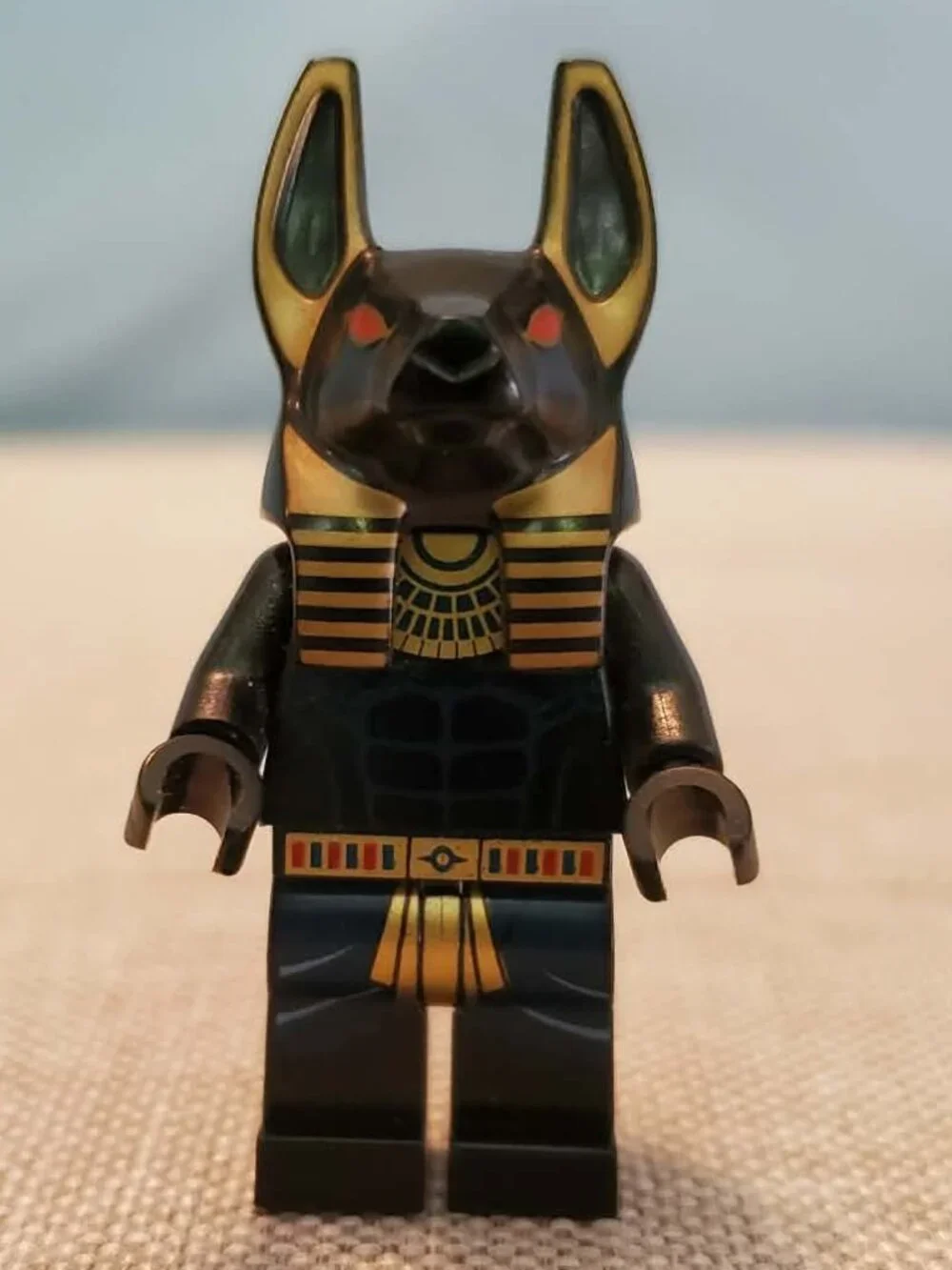 LEGO Pharaoh's Quest Anubis Guard minifigure Mini Fig 7327
